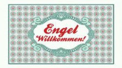 Fussmatte "Engel willkommen"