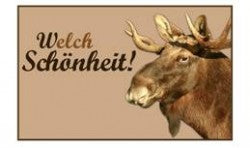 Fussmatte Elch