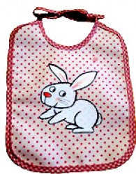 Lätzchen aus Stoff Hase